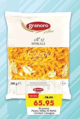 GRANORO PASTA 500G