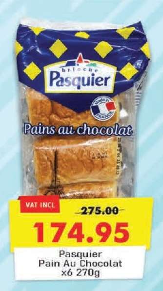 Pasquier Pain Au Chocolat x6 270g