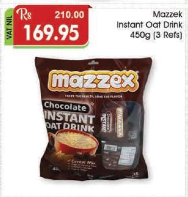Mazzex Instant Oat Drink
