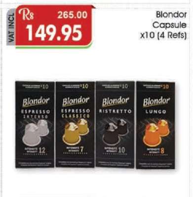 Blondor Capsule x10 (4 Refs)