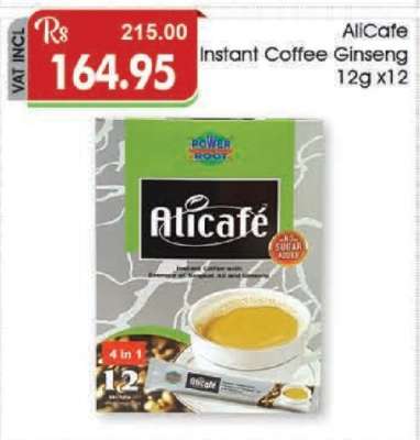 Alicafe Instant Coffee Ginseng 12g x12