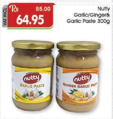 Nutty Garlic Ginger & Garlic Paste 300g