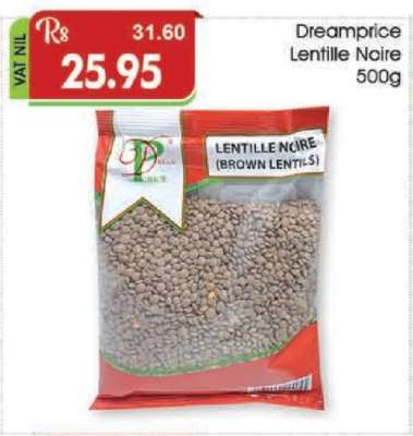 Dreamprice Lentille Noire 500g