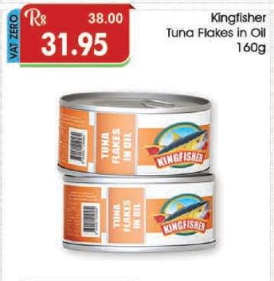 Kingfisher Tuna Flakes In Oil 160g