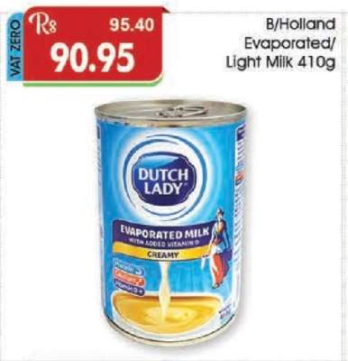 B/Holland Evaporated/Light Milk 410g