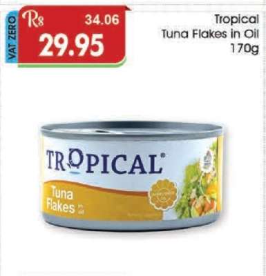 TROPICAL TUNA FLAKES IN OIL 170G