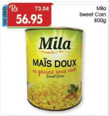 Mila Sweet Corn 800g