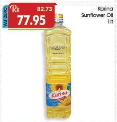Karina Sunflower Oil 1lt