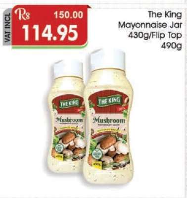 The King Mayonnaise Jar