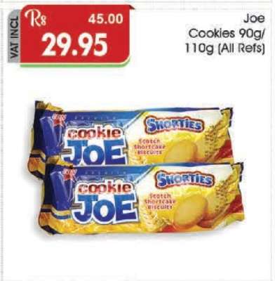 Joe Cookies 90g/110g (All Refs)