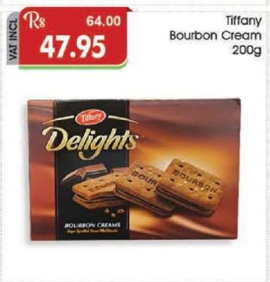 Tiffany Bourbon Cream 200g