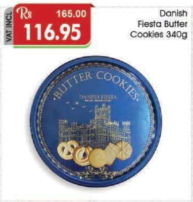 Danish Fiesta Butter Cookies 340g