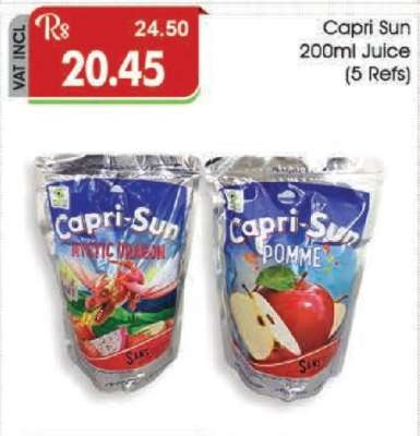 Capri Sun 200ml Juice (5 Refs)