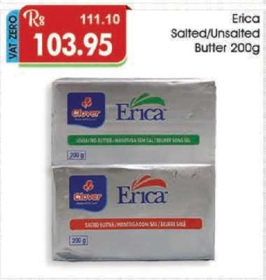 ERICA SALTED / UNSALTED BUTTER 200G