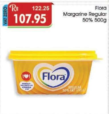 Flora Margarine Regular 50% 500g