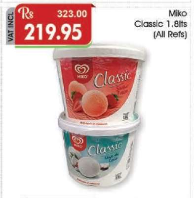 Miko Classic 1.8lts (All Refs)