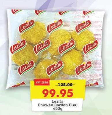Lezita Chicken Cordon Bleu 450g