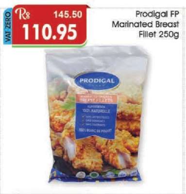Prodigal Fp Marinated Breast Fillet 250g
