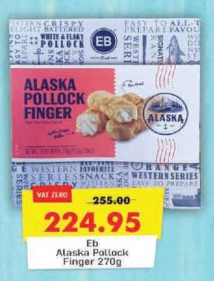 EB Alaska Pollock Finger 270g
