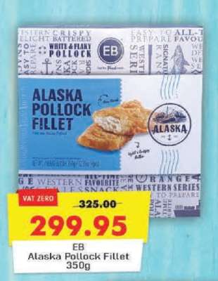 EB Alaska Pollock Fillet 350g