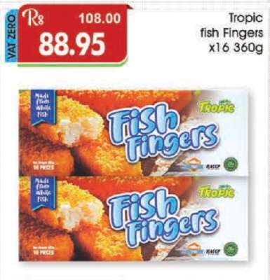 Tropic Fish Fingers x16 360g