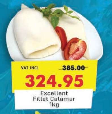 Excellent Fillet Calamar