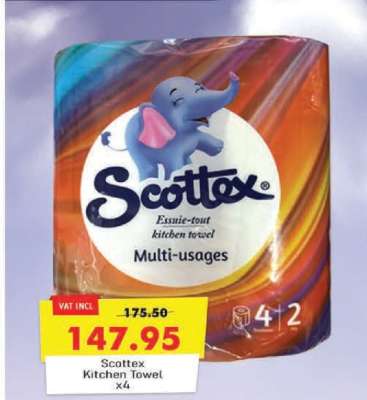 Scottex Kitchen Towel x4
