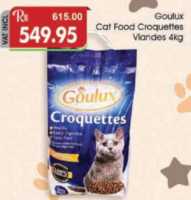 Goulux Cat Food Croquettes Viandes 4kg