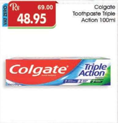 Colgate Toothpaste Triple Action 100ml