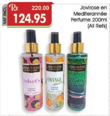 Jovirose en Mediterranée Perfume 200ml