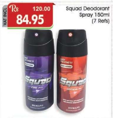 Squad Deodorant Spray 150ml