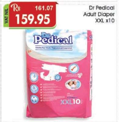 Dr Pedical Adult Diaper XXL x10