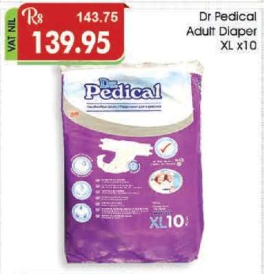 Dr Pedical Adult Diaper XL x10