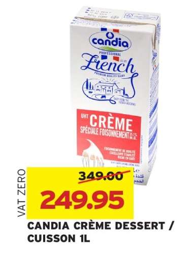 CANDIA CRÈME DESSERT / CUISSON 1L