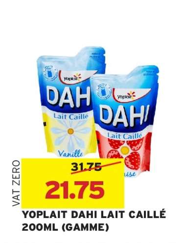 Yoplait Dahi Lait Caille 200ml (Gamme)