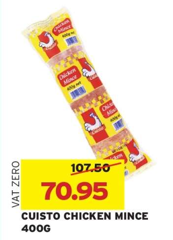 CUISTO CHICKEN MINCE 400G
