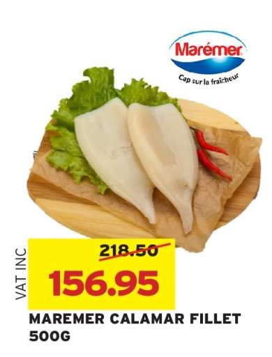 MAREMER CALAMAR FILLET 500G