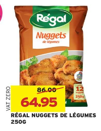 REGAL NUGGETS DE LEGUMES 250G