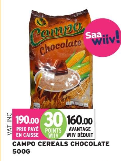 CAMPO CEREALS CHOCOLATE 500G