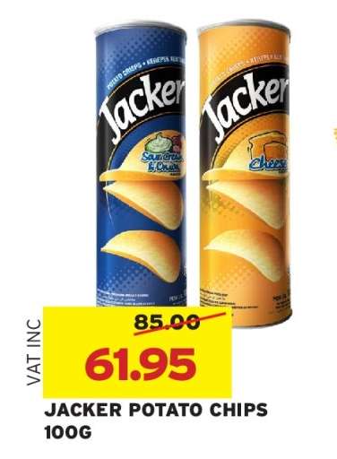 JACKER POTATO CHIPS 100G