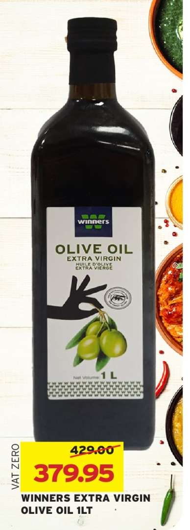 WINNERS EXTRA VIRGIN OLIVE OIL 1LT