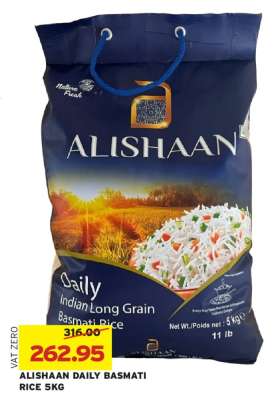 Alishaan Daily Basmati Rice 5kg