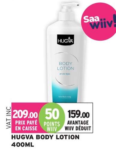 HUGVA BODY LOTION 400ML
