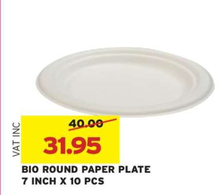 BIO ROUND PAPER PLATE