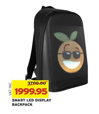 SMART LED DISPLAY BACKPACK