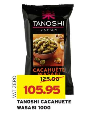 TANOSHI CACAHUETE WASABI 100G