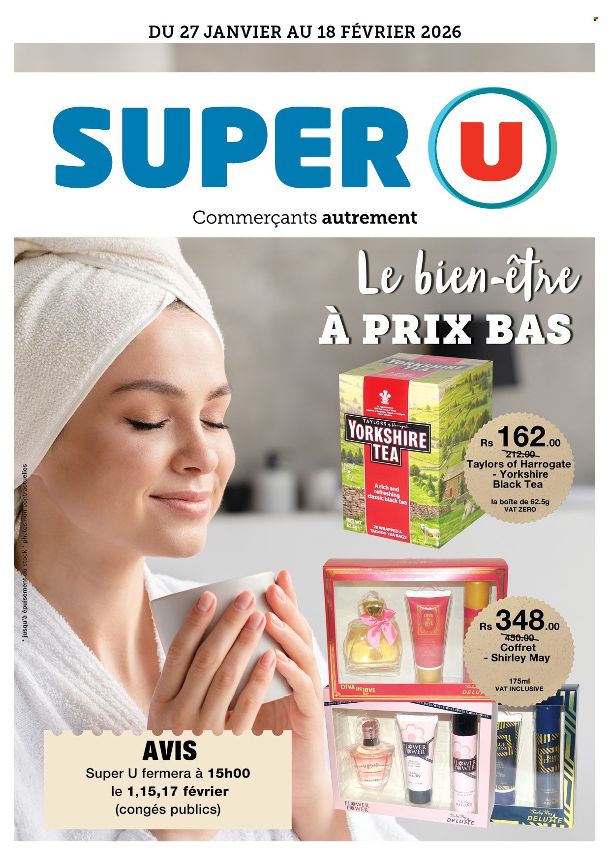 Super U catalogue - 27.01.2026 - 18.02.2026. Page 1