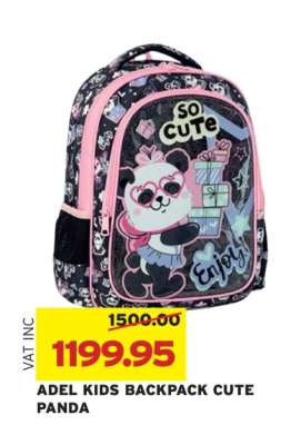 ADEL KIDS BACKPACK CUTE PANDA