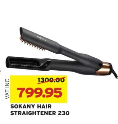 SOKANY HAIR STRAIGHTENER 230