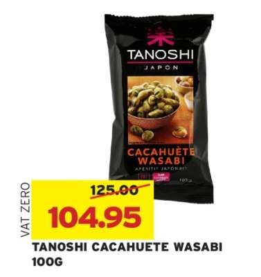 TANOSHI CACAHUETE WASABI 100G